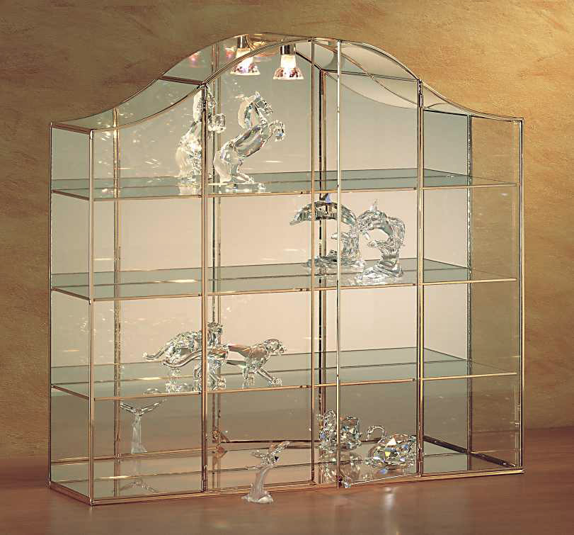 Display cabinet for swarovski crystal
